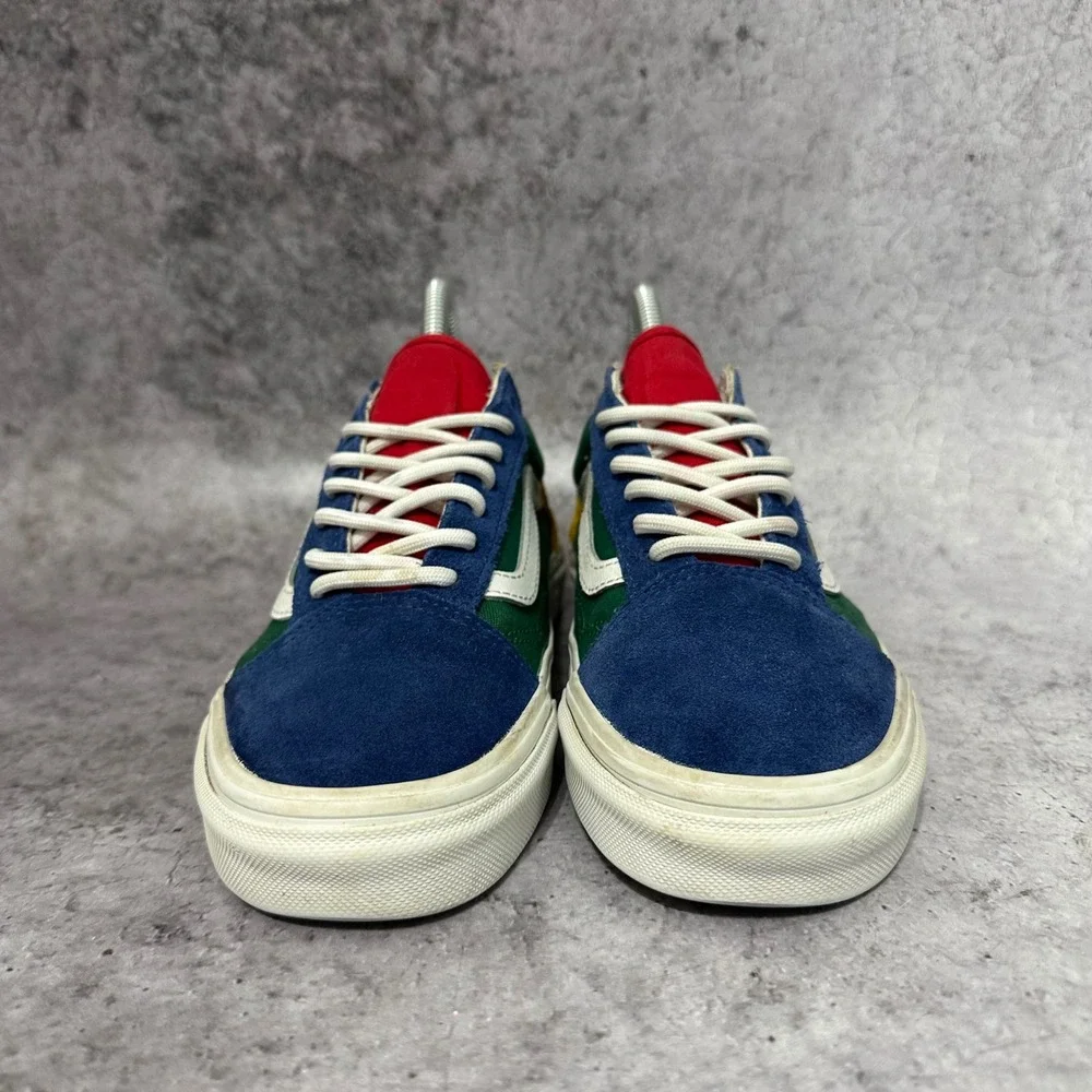 Vans Old Skool Sneakers Women 6.5 Multicolor Yacht Club Colorblock Canvas